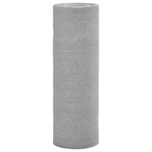 Plasă protecție intimitate gri deschis 1,2×50 m HDPE 75 g/m²