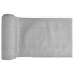 Plasă protecție intimitate gri deschis 1,5×10 m HDPE 150 g/m²