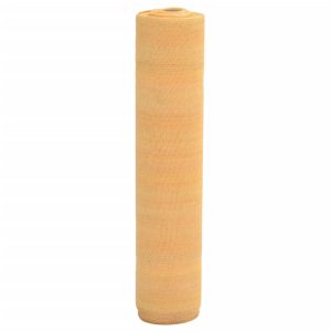 Plasă protecție intimitate, nisipiu, 1,5×50 m, HDPE, 150 g/m²