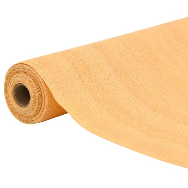 Plasă protecție intimitate, nisipiu, 1,8×25 m, HDPE, 150 g/m²