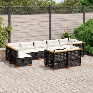 Set mobilier de grădină cu perne