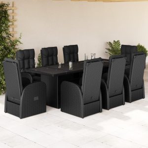Set mobilier de grădină cu perne
