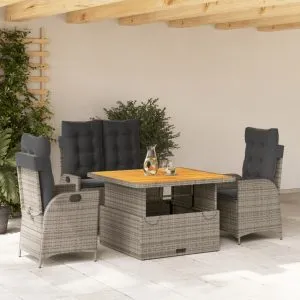 Set mobilier de grădină cu perne