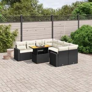 Set mobilier de grădină cu perne