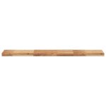 Rafturi suspendate 3 buc. 140x30x4cm lemn masiv acacia netratat