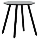Set scaune de grădină 3 buc Poly Rattan alb și negru