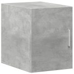 Dulap de perete, gri beton, 30×42,5×40 cm, lemn prelucrat