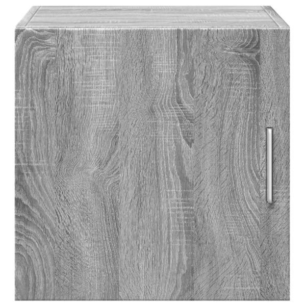 Dulap de perete, gri sonoma, 40×42,5×40 cm, lemn prelucrat