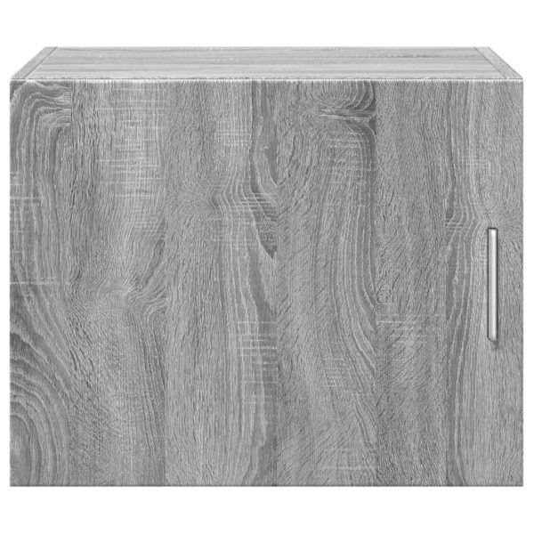 Dulap de perete, gri sonoma, 50×42,5×40 cm, lemn prelucrat