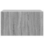 Dulap de perete, gri sonoma, 70×42,5×40 cm, lemn compozit