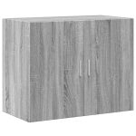 Dulap de perete, gri sonoma, 80×42,5×64 cm, lemn compozit