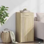 Dulap, stejar sonoma, 45×42,5×93 cm, lemn prelucrat