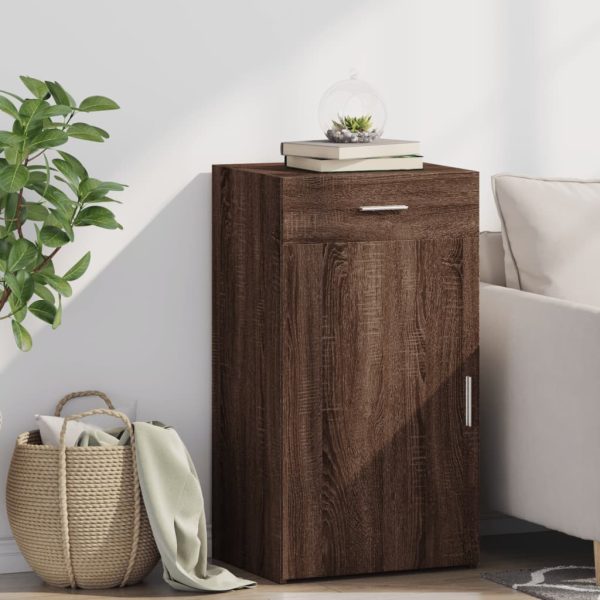 Dulap, stejar maro, 50×42,5×93 cm, lemn prelucrat
