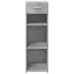 Dulap, gri beton, 30×42,5×93 cm, lemn prelucrat