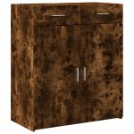 Dulap, stejar fumuriu, 80×42,5×93 cm, lemn prelucrat