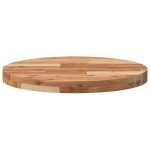 Blat de masă rotund, Ø50×4 cm, lemn masiv de acacia