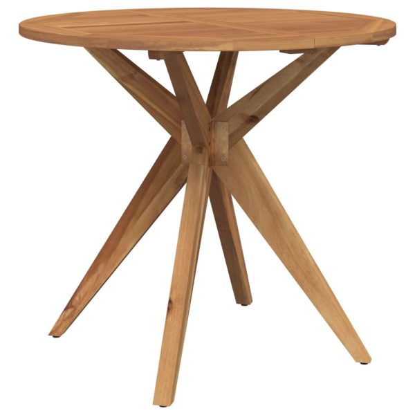 Set mobilier de grădină, 3 piese, lemn masiv de acacia