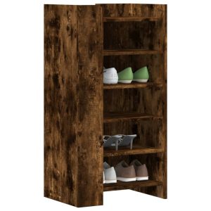 Pantofar, stejar fumuriu, 52×37,5×100 cm, lemn prelucrat
