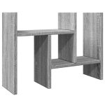 Organizator birou, gri sonoma, 34,5×15,5×35,5 cm lemn prelucrat