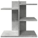Organizator birou, gri beton, 42×21,5×42 cm lemn prelucrat