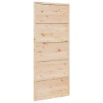 Ușă de hambar, 90×208 cm, lemn masiv de pin