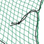 Plasă de remorcă cu funie elastică, verde, 6×3 m, PP