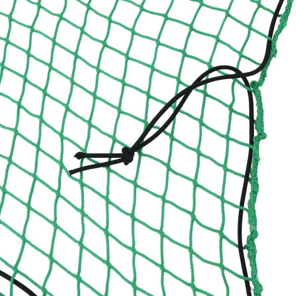 Plasă de remorcă cu funie elastică, verde, 8×3,5 m, PP