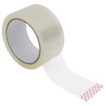 Bandă adezivă de ambalare, 72 buc., transparentă, 48 mm x 66 m
