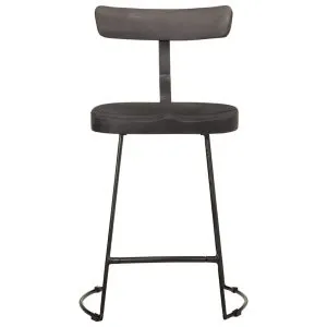 Scaune de bar 2 buc Negru 49x43x79 cm Lemn masiv Mango