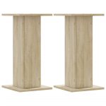 Suporturi de difuzoare 2 buc. sonoma 30x30x60 cm lemn prelucrat