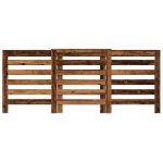 Mască pentru calorifer lemn vechi 205×21,5×83,5 cm lemn