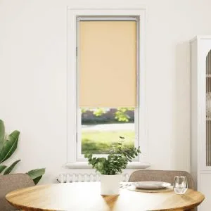 Jaluză cu role opace bej 55×130 cm lățime material 50,7 cm