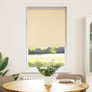 Jaluză cu role opace bej 80×130 cm lățime material 75,7 cm