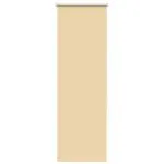 Jaluză cu role opace bej 55×150 cm lățime material 50,7 cm