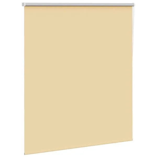 Jaluză cu role opace Bej 125×175 cm Lățime materială 121,6 cm
