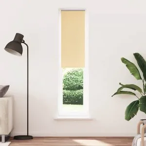 Jaluză cu role opace bej 55x210 cm lățime material 50