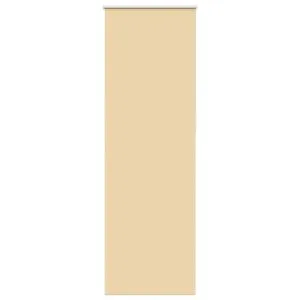 Jaluză cu role opace bej 65×210 cm lățime material 60,7 cm