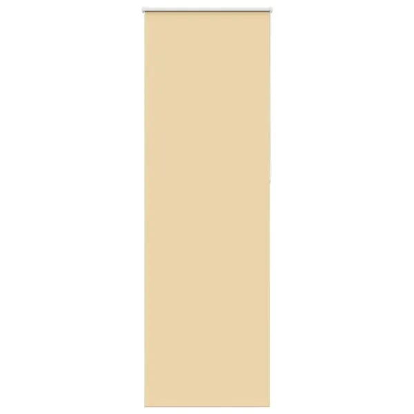 Jaluză cu role opace bej 65×210 cm lățime material 60,7 cm