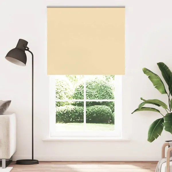Jaluză cu role opace bej 140×230 cm Lățime material 136,6 cm