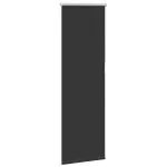 Jaluză cu role opace negru 50×130 cm lățime material 45,7 cm