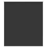 Jaluză cu role opace negru 140×175 cm Lățime material 136,6 cm