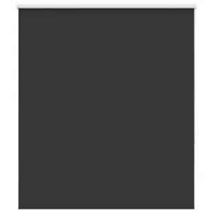 Jaluză cu role opace negru 140×175 cm Lățime material 136,6 cm