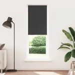 Jaluză cu role opace negru 70×210 cm lățime material 65,7 cm