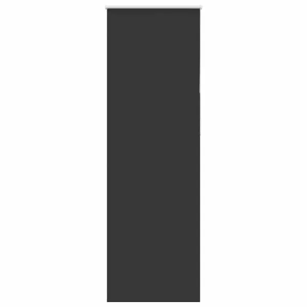Jaluză cu role opace negru 80×210 cm lățime material 75,7 cm