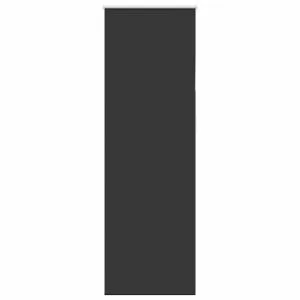 Jaluză cu role opace negru 70×230 cm lățime material 65,7 cm
