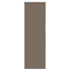 Jaluză cu role opace cafea 55×130 cm lățime țesătură 50,7 cm