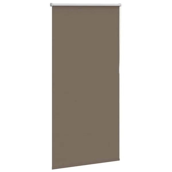 Jaluză cu role opace cafea 80×130 cm lățime țesătură 75,7 cm