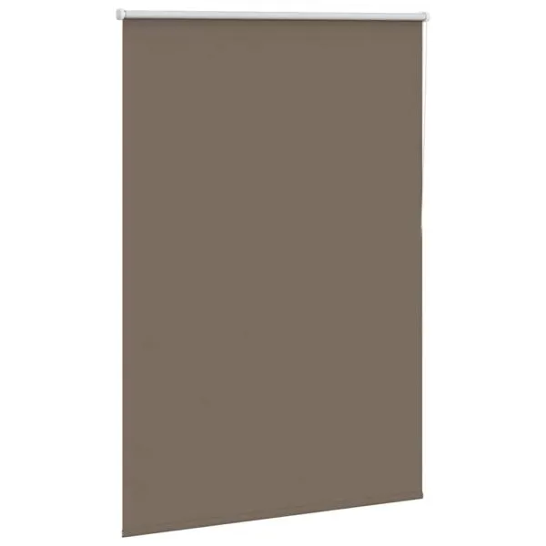 Jaluză cu role opace cafea 115×130 cm lățime țesătură 110,7 cm