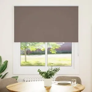 Jaluză cu role opace cafea 125×130 cm lățime material 121,6 cm