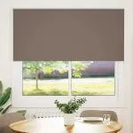 Jaluză cu role opace cafea 150x130 cm lățime material 146